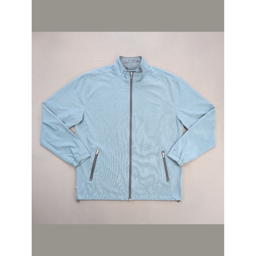 Linksoul Blue Full Zip Golf Jacket Large